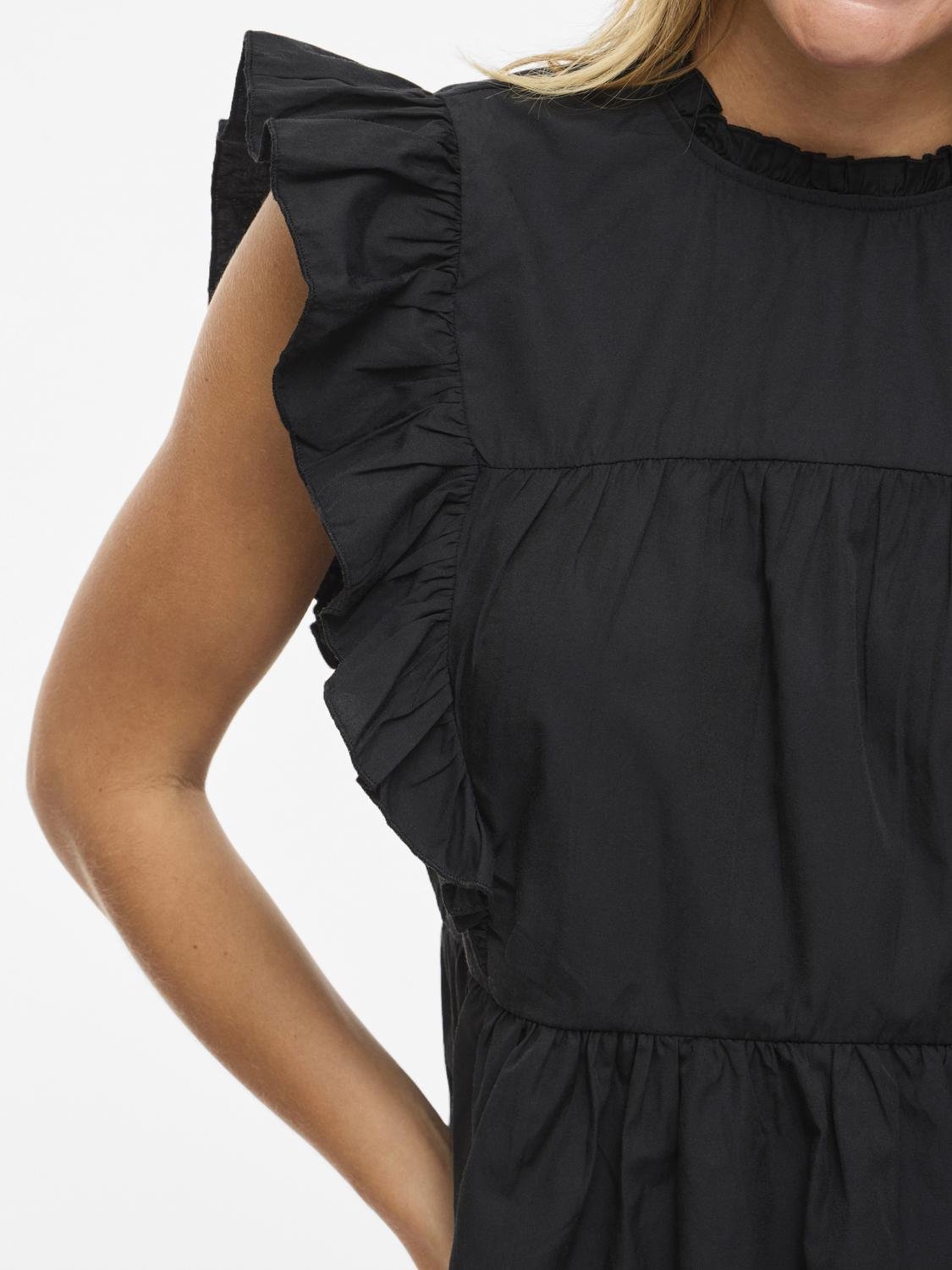 VIRUFELLA Top - Black Beauty - VERO MODA & VILA Bergvik